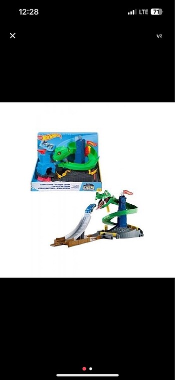 Beden Hot Wheels yılan seti