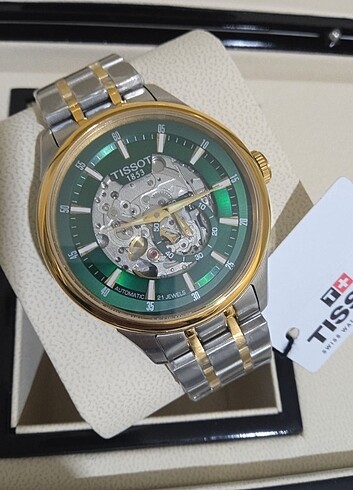 Beden yeşil Renk Tissot otomatik