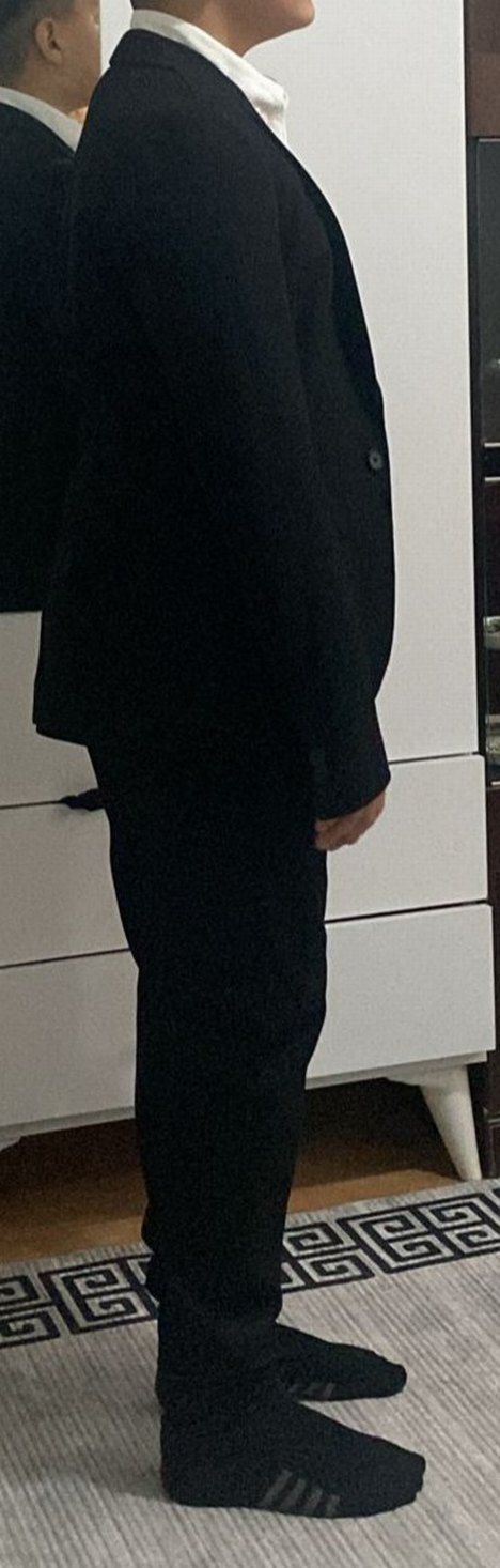 çocuk
 Siyah Klasik Kesim Takım Elbise - Görsel 2