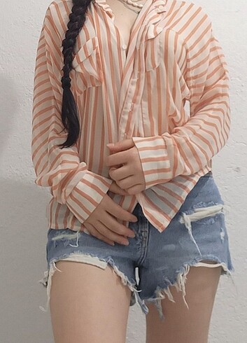 34 Beden mavi Renk Zara jean şort