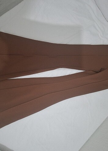 xs Beden kahverengi Renk Bershka pantolon