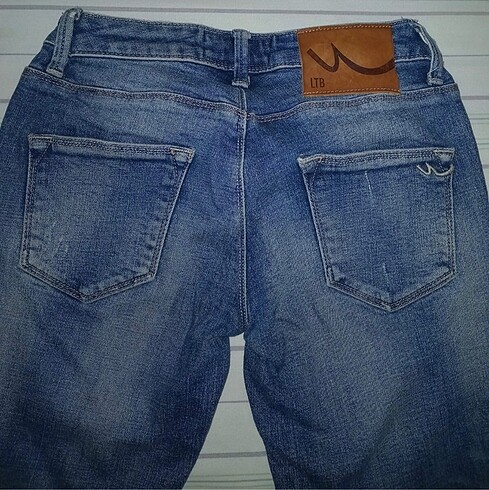 LTB Ltb düşük bel eskitmeli jean