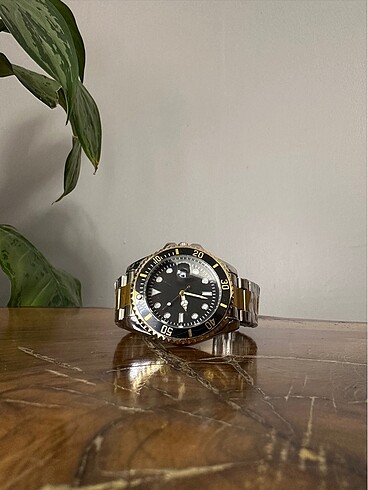 Beden siyah Renk ÇELİK KASA ÇELİK KORDON ERKEK ROLEX MODEL