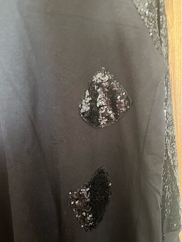 l Beden Pullu elbise tunik