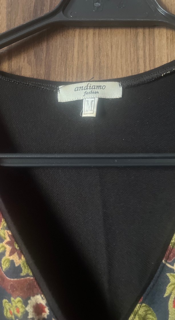 Çiçek Desenli Uzun Kollu Bohem Kadın Elbise - Görsel 3