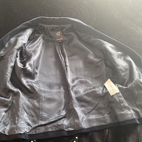 Twist Twist blazer fitilli mevsimlik ceket