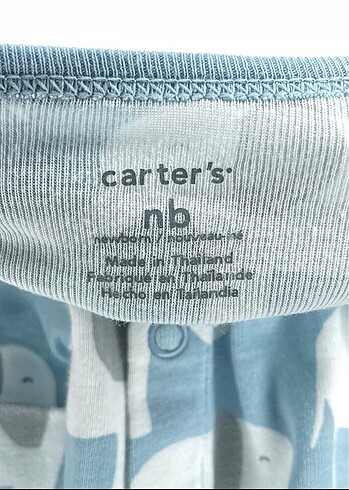 Yenidoğan Beden Carters 1 aylık tulum