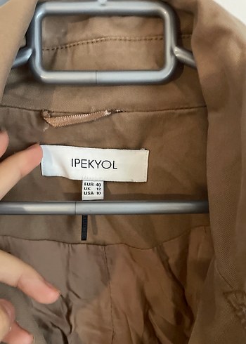 ipekyol İpekyol kısa trenç