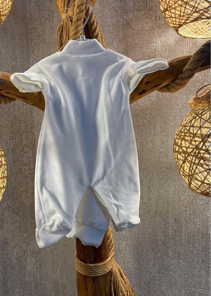 Unisex bereli kadife zıbın - Görsel 2