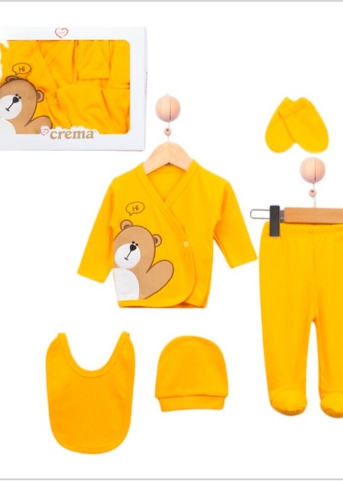 5?li hastane çıkış seti - Görsel 5