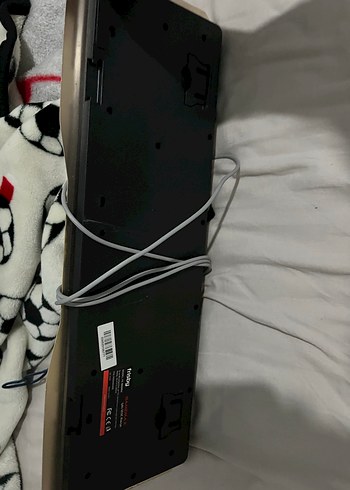 Beyaz Kablolu Klavye - Görsel 3