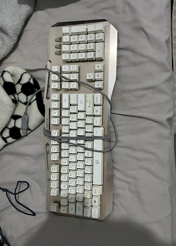 Beyaz Kablolu Klavye - Görsel 2