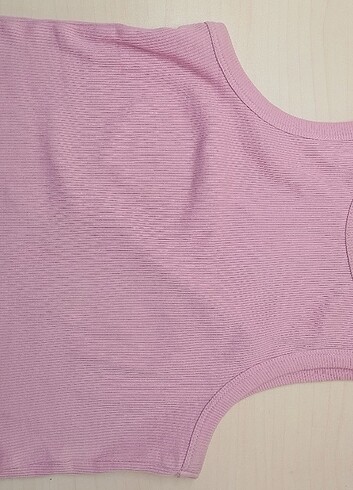 Defacto DEFACTO PEMBE KALIN ASKILI CROP 