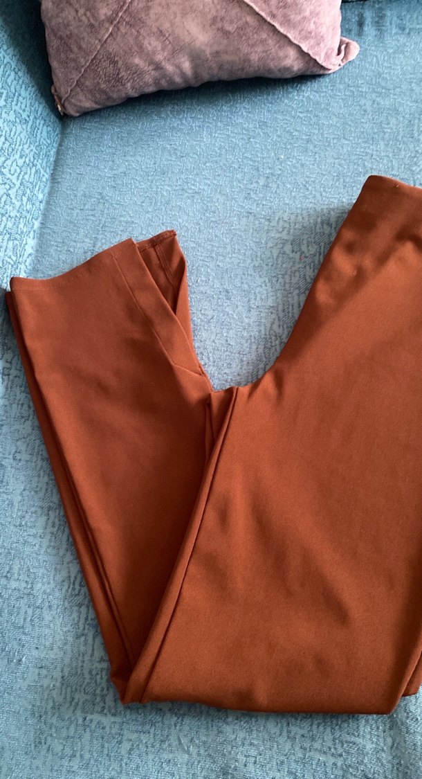 Kadın Kahverengi Pantolon - Görsel 3