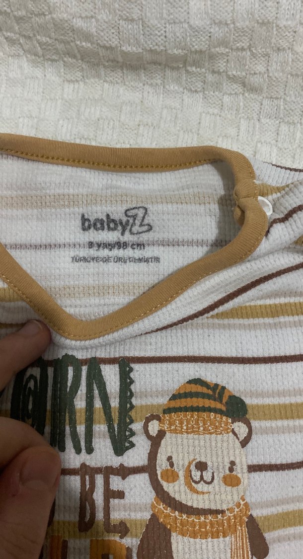 Erkek Çocuk Kahverengi Sweatshirt - Görsel 4