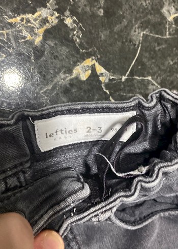 Gri Erkek Çocuk Dar Kesim Denim Pantolon - Görsel 3