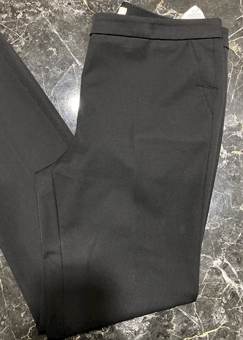 Kadın Siyah Kumaş Ofis Pantolonu - Görsel 2