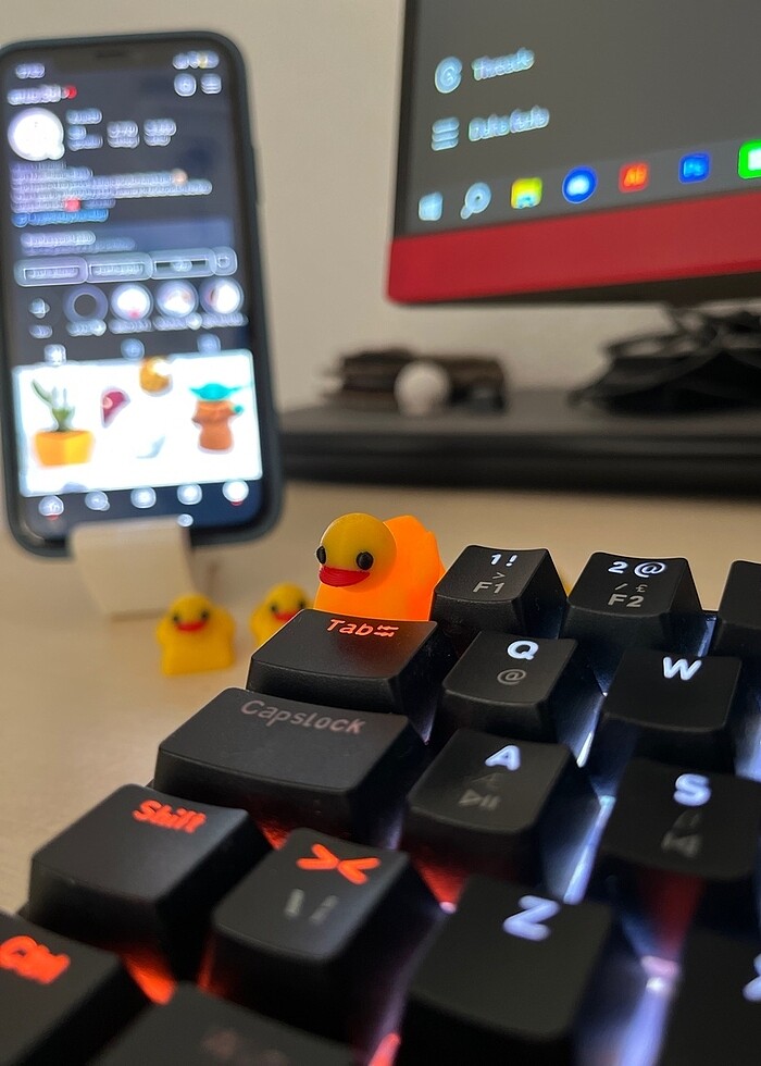 Ördek Klavye Tuşu - Görsel 3