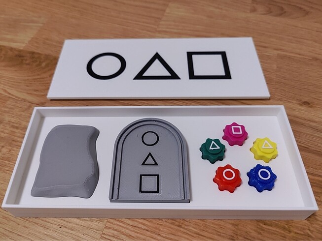 Squid Game Gonggi & Stone Set
