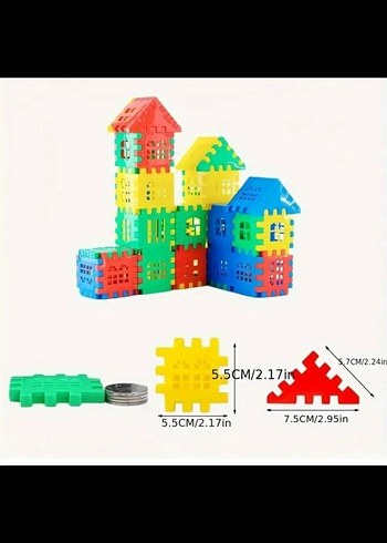 Renkli Lego Blok Seti - Görsel 2