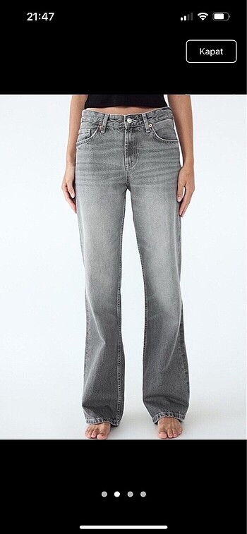 Zara gri pantolon