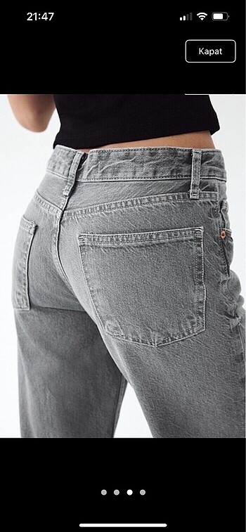 Zara Zara gri pantolon