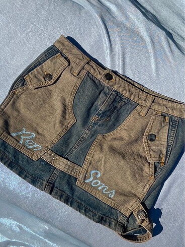 xs Beden Vintage kot etek