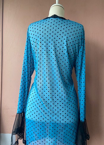 Vintage dantel sabahlık - Görsel 5