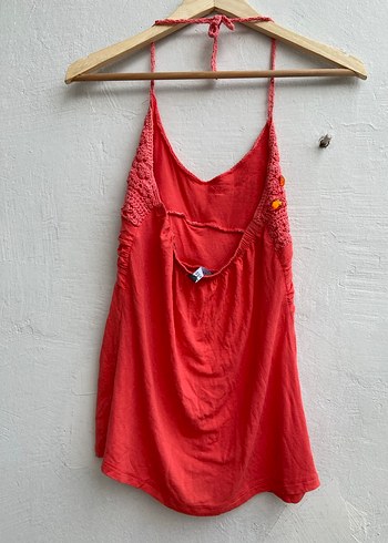 Vintage işlemeli bluz - Görsel 5