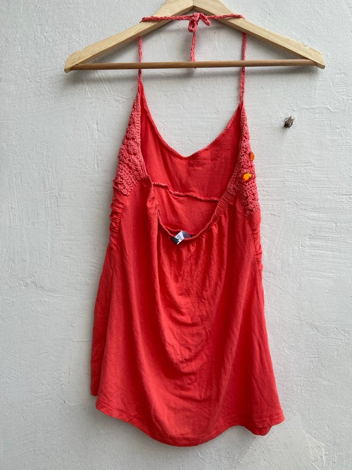 Vintage işlemeli bluz - Görsel 5