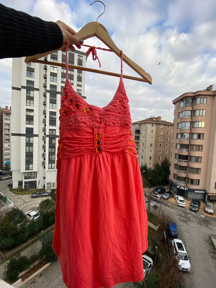 Vintage işlemeli bluz - Görsel 2