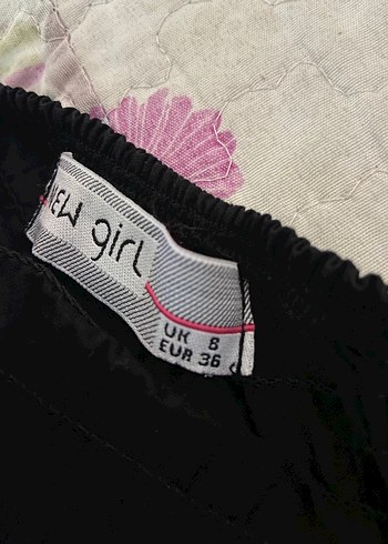 2000s fırfırlı siyah elbise - Görsel 7