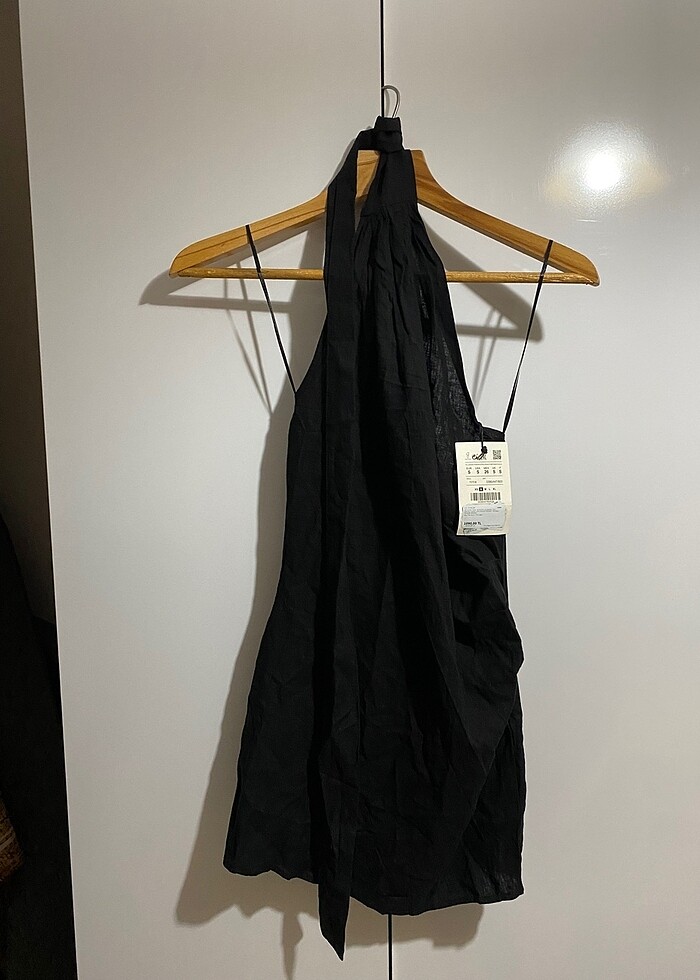 Pull&Bear Yakası Bağlamalı Kısa Elbise - Görsel 3