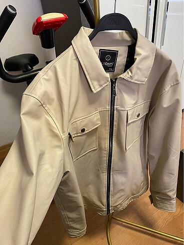 Erkek Suni Deri Ceket - Görsel 2