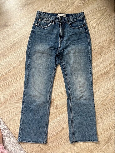 m Beden mavi Renk Stradivarius D98 Jean