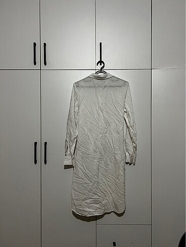 36 Beden Beyaz gömlek kimono
