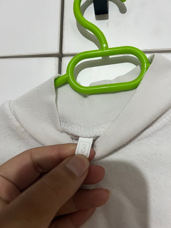 Beyaz Uzun Kollu Çocuk İçlik - Görsel 3