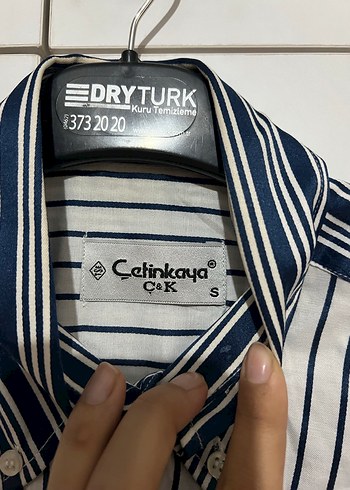 Gri Çizgili Erkek Uzun Kollu Gömlek - Görsel 2