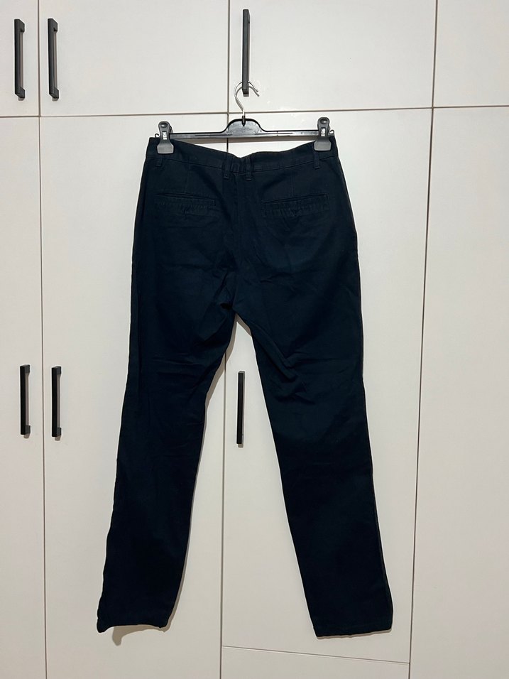 Siyah Regular Fit Denim Erkek Pantolon - Görsel 3