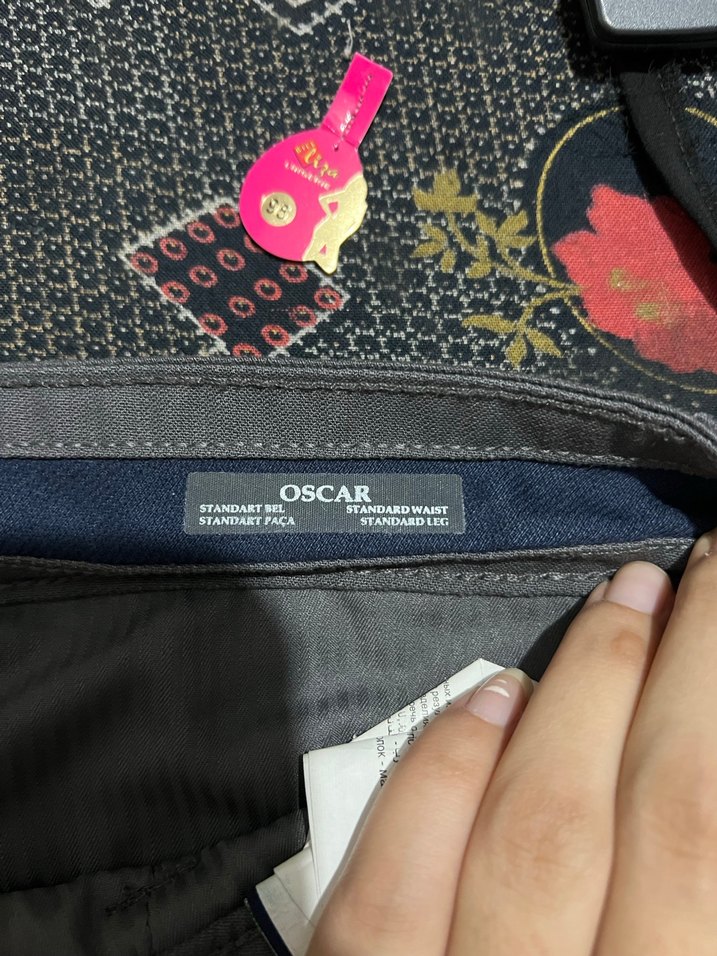 Siyah Kemerli Erkek Street Pantolon - Görsel 3