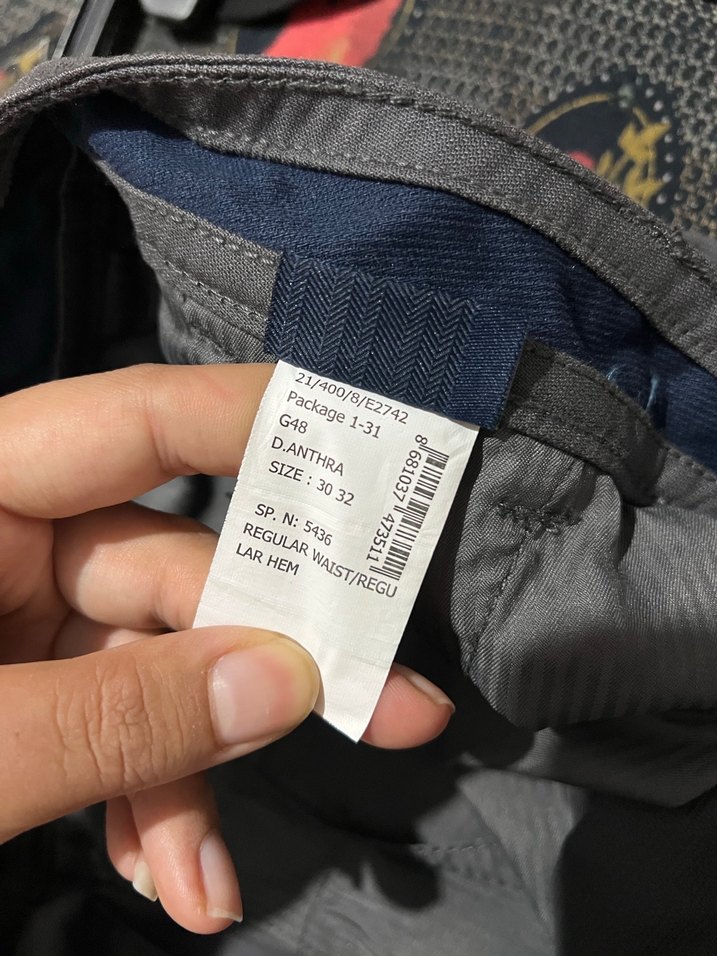 Siyah Kemerli Erkek Street Pantolon - Görsel 5