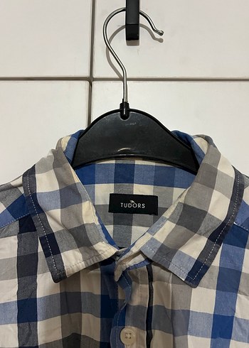 Gri Ekose Desenli Uzun Kollu Erkek Gömlek - Görsel 3