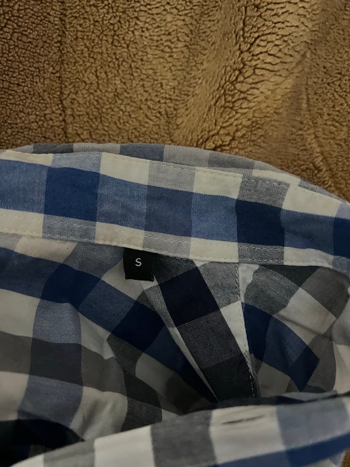 Gri Ekose Desenli Uzun Kollu Erkek Gömlek - Görsel 4