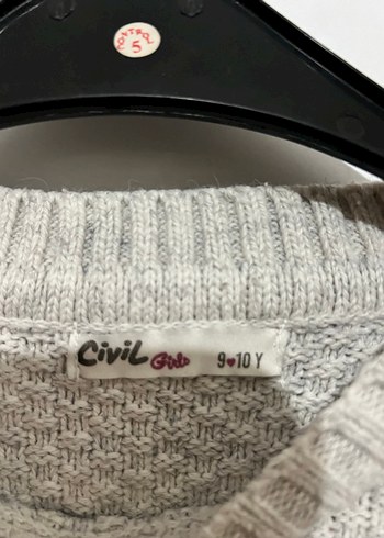 Kız çocuk kazak triko - Görsel 3