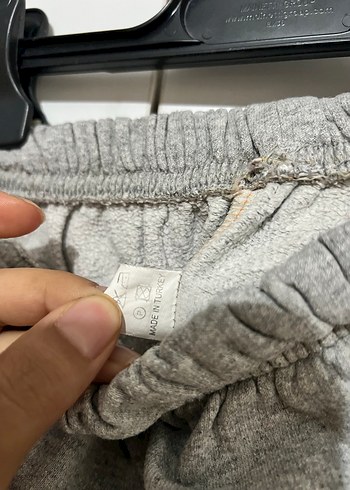 Gri çocuk Rahat Kesim Eşofman Altı - Görsel 4