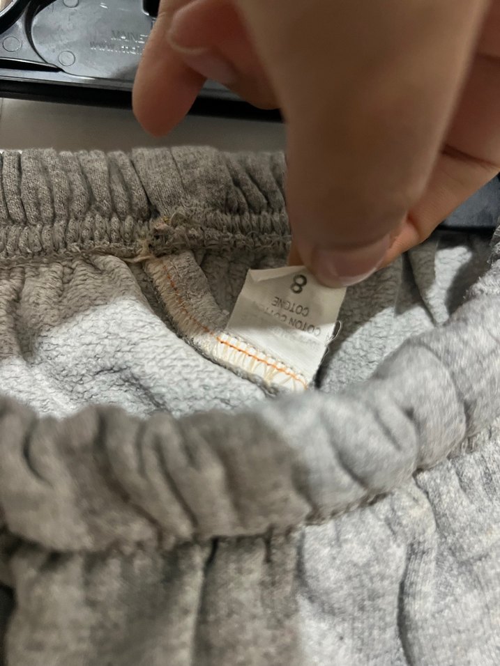 Gri çocuk Rahat Kesim Eşofman Altı - Görsel 3