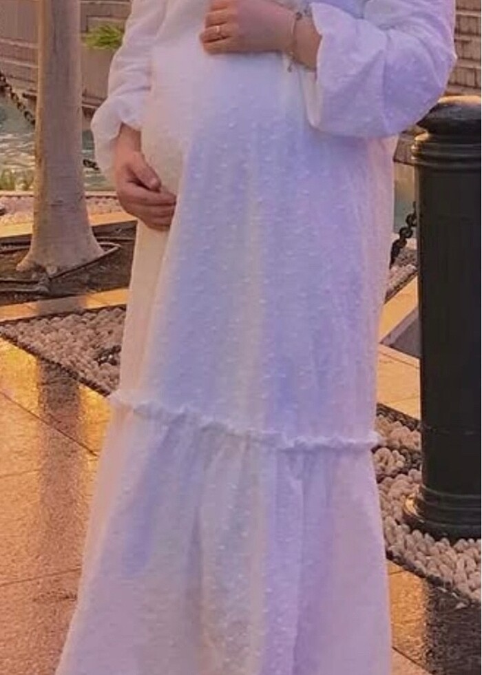 Mevra beyaz elbise - Görsel 3