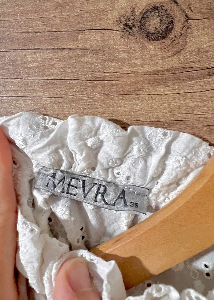 Mevra beyaz elbise - Görsel 5