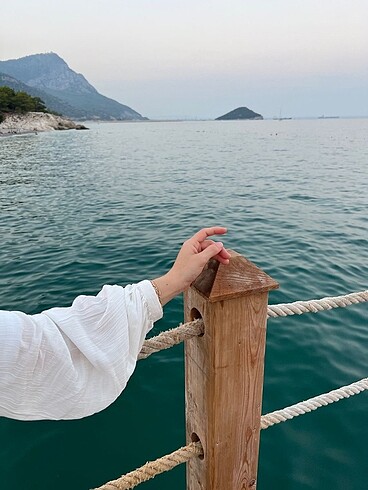 LCW beyaz elbise - Görsel 8