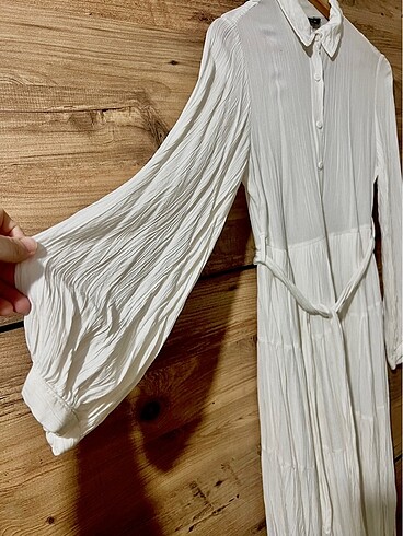 LCW beyaz elbise - Görsel 6